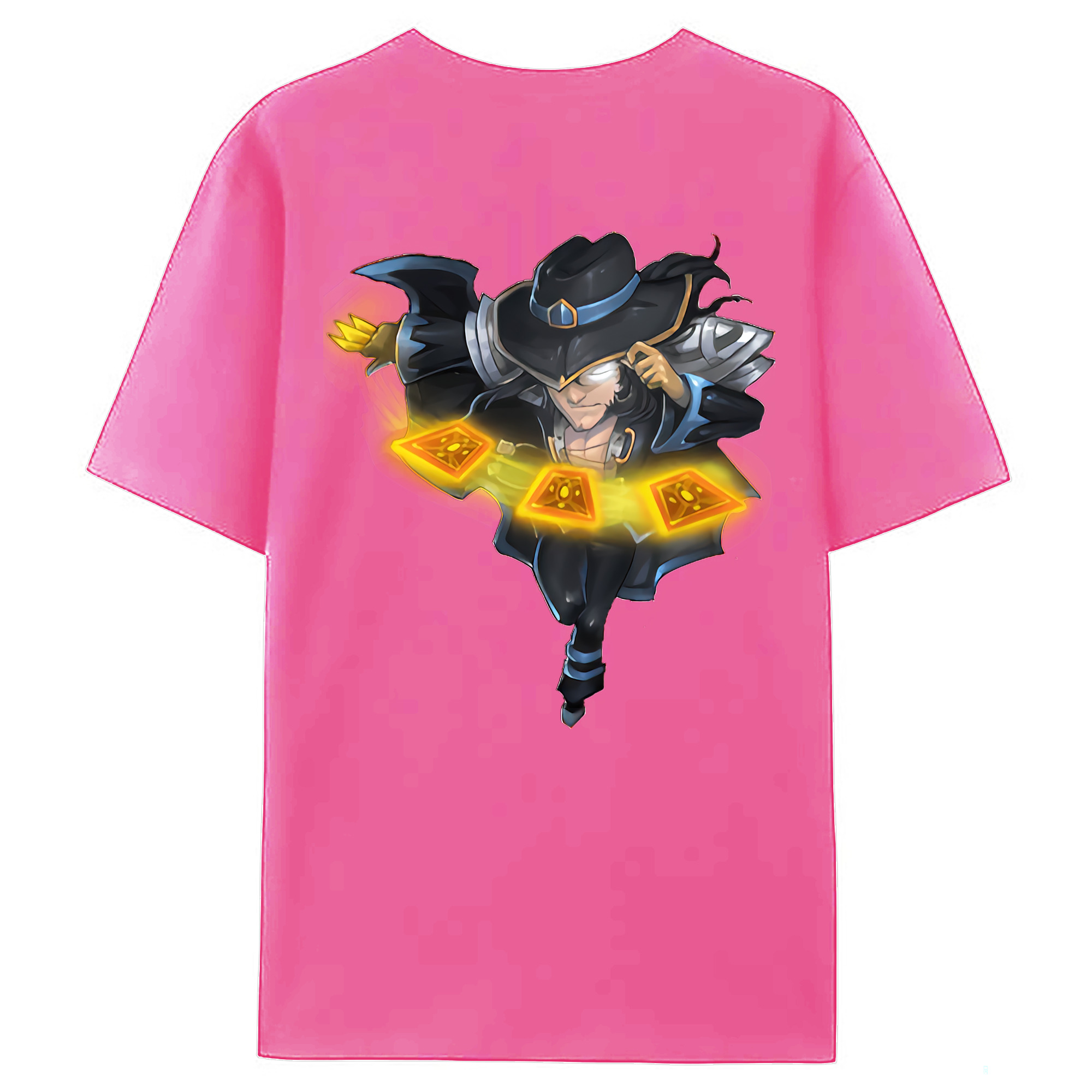 （画像用） リーグ・オブ・レジェンド League of Legends LOL レディース半袖Tシャツ(バックプリント)
